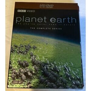 Planet Earth The Complete Series HD DVD 4 Disc Set Narrated David Attenborough